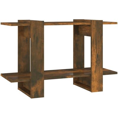 vidaXL Awo11335 Räucher Eiche Bücherregal - Wohnzimmerregal vidaXL Awo11335 Räucher Eiche Bücherregal - Wohnzimmerregal