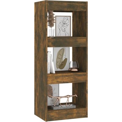 vidaXL Rauch Eiche Bücherregal - 40x30x103 cm Raumteiler vidaXL Rauch Eiche Bücherregal - 40x30x103 cm Raumteiler