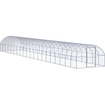 vidaXL Außen-Hühnerstall - Verzinkter Stahl - 3x20x2 m - Geflügelhaus vidaXL Außen-Hühnerstall - Verzinkter Stahl - 3x20x2 m - Geflügelhaus