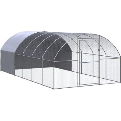 vidaXL 3x6x2m Galvaniseret Stålkogebog - Udendørs vidaXL 3x6x2m Galvaniseret Stålkogebog - Udendørs