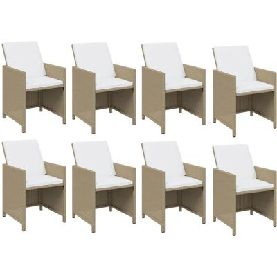 Maisonchic Modell - Gartentisch-Set - Beige Maisonchic Modell - Gartentisch-Set - Beige