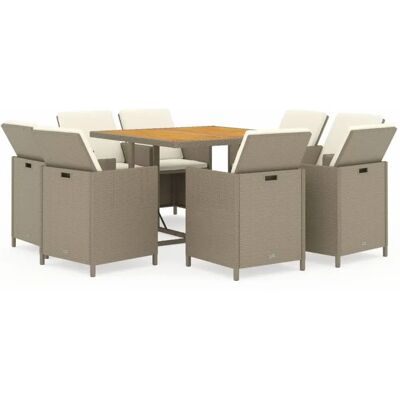 vidaXL buitenmeubelset - Beige vidaXL buitenmeubelset - Beige