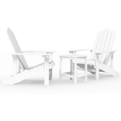 vidaXL 3095704 krzesło ogrodowe Białe - Krzesło ogrodowe vidaXL 3095704 krzesło ogrodowe Białe - Krzesło ogrodowe