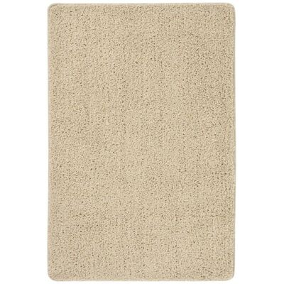 Alfombra de pelo crema vidaXL Antideslizante - Alfombra Alfombra de pelo crema vidaXL Antideslizante - Alfombra