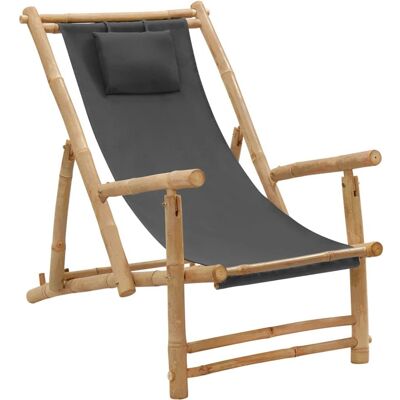 VidaXL Gartensessel - Höhenverstellbar Bambusmöbel VidaXL Gartensessel - Höhenverstellbar Bambusmöbel