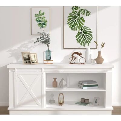 vidaXL Blanc 183cm Kit de Porte Coulissante Mini en Acier au Carbone - Kit de Porte Coulissante vidaXL Blanc 183cm Kit de Porte Coulissante Mini en Acier au Carbone - Kit de Porte Coulissante