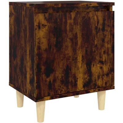 vidaXL Table de nuit 813110 - Scandinave Marron - Publicité vidaXL Table de nuit 813110 - Scandinave Marron - Publicité