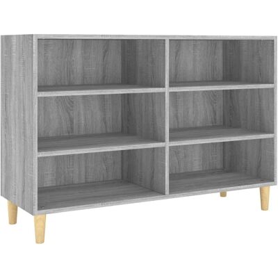 vidaXL Sideboard Grau Sonoma - Stauraumbuffet - 103,5x35x70 cm vidaXL Sideboard Grau Sonoma - Stauraumbuffet - 103,5x35x70 cm