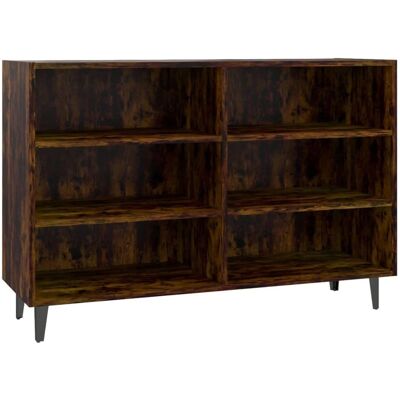 Buffet vidaXL en chêne fumé - 103,5x35x70 cm Buffet vidaXL en chêne fumé - 103,5x35x70 cm