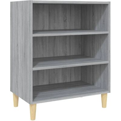 vidaXL 813189 Grauer Sonoma Sideboard - Wohnzimmer Aufbewahrung vidaXL 813189 Grauer Sonoma Sideboard - Wohnzimmer Aufbewahrung