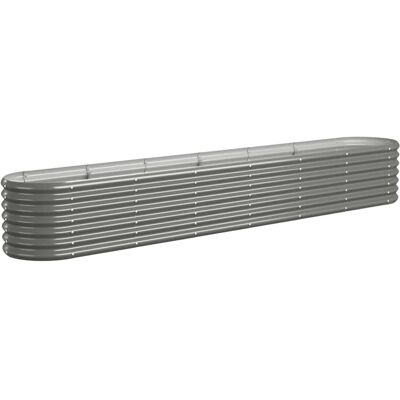 vidaXL Garden Planter - 260x40x36 cm Grey - Garden Planter vidaXL Garden Planter - 260x40x36 cm Grey - Garden Planter
