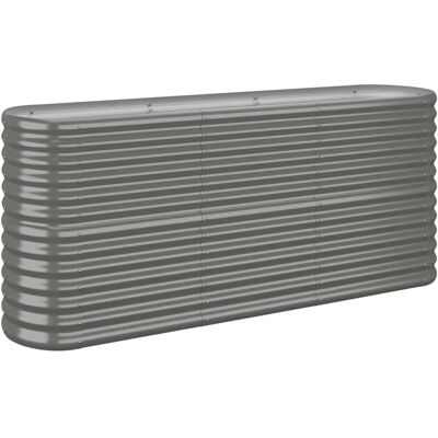 vidaXL Gartentopf - 152x40x68 cm - Grau vidaXL Gartentopf - 152x40x68 cm - Grau