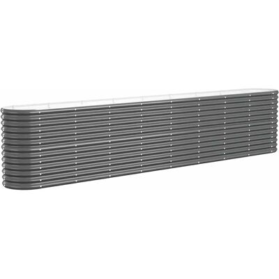 vidaXL Garden Planter 332x40x68 cm - Garden Bed Steel Anthracite vidaXL Garden Planter 332x40x68 cm - Garden Bed Steel Anthracite
