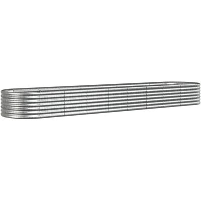 vidaXL Gartendübel 368x80x36 cm Silber - Gartenbeet vidaXL Gartendübel 368x80x36 cm Silber - Gartenbeet