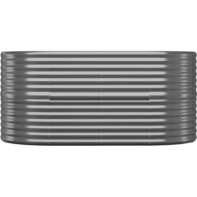 vidaXL Gartenbeet 152x80x68 cm - Stahl Anthrazit vidaXL Gartenbeet 152x80x68 cm - Stahl Anthrazit