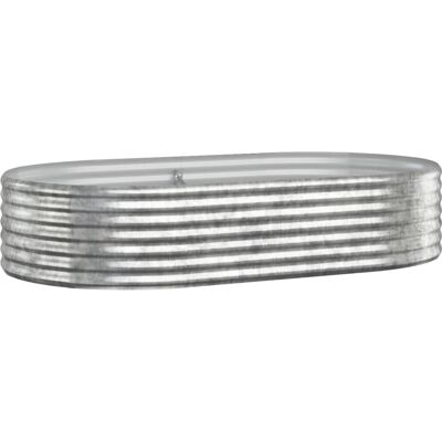 vidaXL Tuinbed 175x100x36 cm - Zilver vidaXL Tuinbed 175x100x36 cm - Zilver
