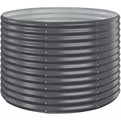 vidaXL Hochbeet Stahl 100x100x68cm - Garten, Balkon, Terrasse - Langlebig & Rostfrei vidaXL Hochbeet Stahl 100x100x68cm - Garten, Balkon, Terrasse - Langlebig & Rostfrei