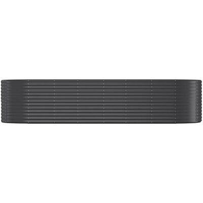 vidaXL Pflanzkübel 322x100x68 cm Anthrazit - Garden Planter vidaXL Pflanzkübel 322x100x68 cm Anthrazit - Garden Planter