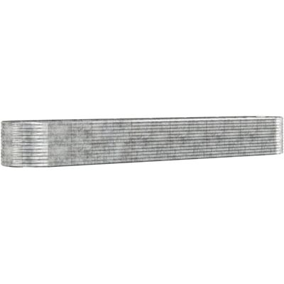 vidaXL Silber Gartenschale 554x100x68 cm - Garten Pflanzkübel vidaXL Silber Gartenschale 554x100x68 cm - Garten Pflanzkübel