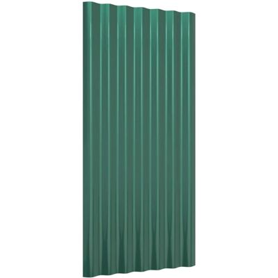 vidaXL 36 Dakpanelen - Weerbestendige gegalvaniseerde stalen platen vidaXL 36 Dakpanelen - Weerbestendige gegalvaniseerde stalen platen