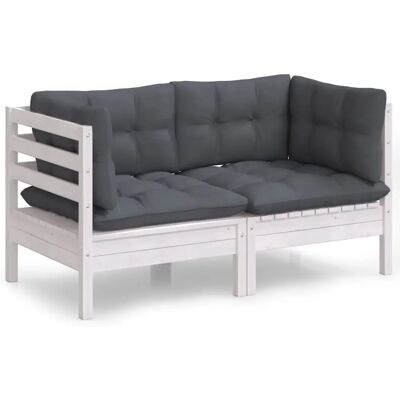 VidaXL Sofa na Taras - Modułowy Design Trwałe Drewno Sosnowe VidaXL Sofa na Taras - Modułowy Design Trwałe Drewno Sosnowe