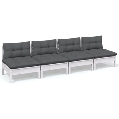 VidaXL 3096125 Modernes Modulargartensofa - Gartensofa VidaXL 3096125 Modernes Modulargartensofa - Gartensofa