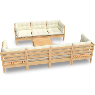 VidaXL Gartenmöbel-Set - Modulares Lounge-Set VidaXL Gartenmöbel-Set - Modulares Lounge-Set