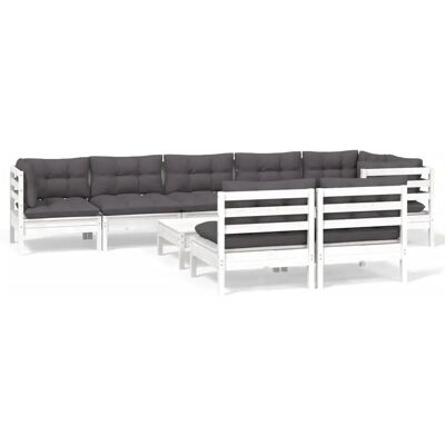 vidaXL Gartenset aus Massivholz - Modularer Gartenmöbel-Set vidaXL Gartenset aus Massivholz - Modularer Gartenmöbel-Set