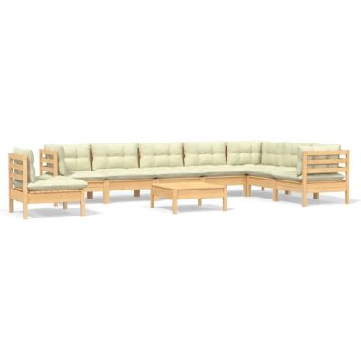 VidaXL Gartenmöbelset - Robustes Kiefernholz, Kissen, Modular - Gartenmöbel VidaXL Gartenmöbelset - Robustes Kiefernholz, Kissen, Modular - Gartenmöbel