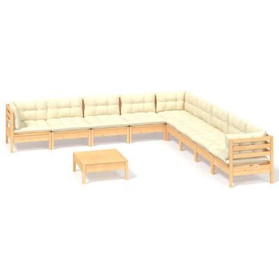 VidaXL Gartenmöbel-Set - Robuste modulare Terrasscouch VidaXL Gartenmöbel-Set - Robuste modulare Terrasscouch