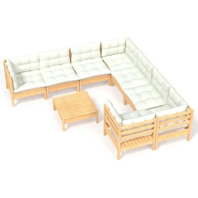 vidaXL Gartenmöbel-Set - Robuster modulärer Gartencouch vidaXL Gartenmöbel-Set - Robuster modulärer Gartencouch