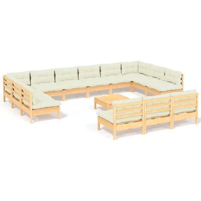 vidaXL Gartenmöbel-Set - Modulares Lounge-Set - Gartenmöbel vidaXL Gartenmöbel-Set - Modulares Lounge-Set - Gartenmöbel