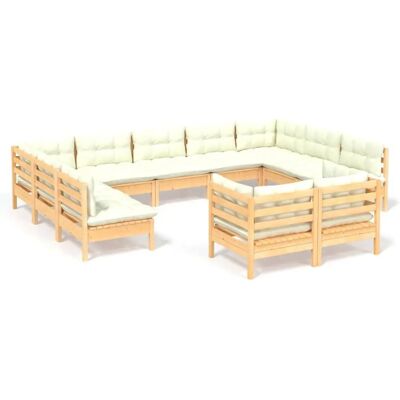 Vida XL Europe B.V. vidaXL 11-teiliges Gartenmöbel-Set - Modularer Sitzgruppe Vida XL Europe B.V. vidaXL 11-teiliges Gartenmöbel-Set - Modularer Sitzgruppe