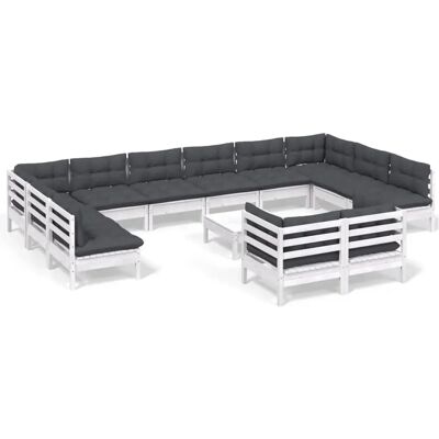 VidaXL 3097278 Gartenset - Möbel mit Kissen VidaXL 3097278 Gartenset - Möbel mit Kissen