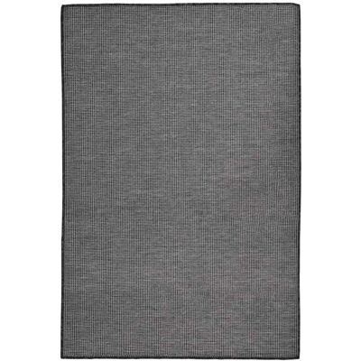 vidaXL Grauer Outdoor-Flatweave-Teppich 120x170 cm - Gartenläufer vidaXL Grauer Outdoor-Flatweave-Teppich 120x170 cm - Gartenläufer