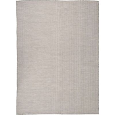vidaXL Taupe Outdoor Flachgewebe Teppich 200x280cm - Garten Teppich vidaXL Taupe Outdoor Flachgewebe Teppich 200x280cm - Garten Teppich