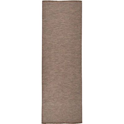 vidaXL Outdoor Flachgewebeteppich 80x250 cm - Outdoor Teppich vidaXL Outdoor Flachgewebeteppich 80x250 cm - Outdoor Teppich