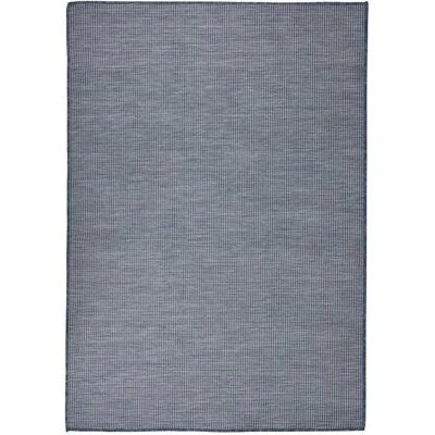 vidaXL Blaußer Outdoor-Flatweave-Teppich 160x230 cm - Außen Teppich vidaXL Blaußer Outdoor-Flatweave-Teppich 160x230 cm - Außen Teppich