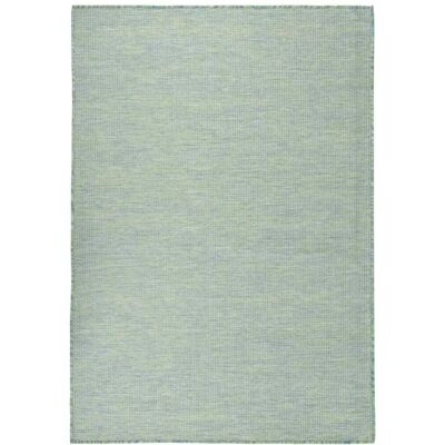 vidaXL Outdoor Flatweave Teppich Türkis - 160x230 cm - Terrassenboden vidaXL Outdoor Flatweave Teppich Türkis - 160x230 cm - Terrassenboden
