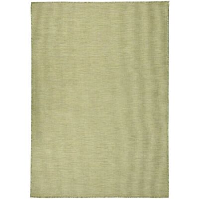 vidaXL Grüne 140x200 cm Outdoor Flachgewebe-Teppich - Outdoor Teppich vidaXL Grüne 140x200 cm Outdoor Flachgewebe-Teppich - Outdoor Teppich