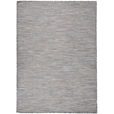 vidaXL Outdoor Flachwebeteppich Braun Schwarz 200x280 cm - Gartenläufer vidaXL Outdoor Flachwebeteppich Braun Schwarz 200x280 cm - Gartenläufer