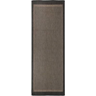 vidaXL Outdoor Flatweave Teppich Dunkelbraun - Gartenteppich vidaXL Outdoor Flatweave Teppich Dunkelbraun - Gartenteppich