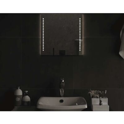 vidaXL LED-Badspiegel 40x40 cm - IP65 Wasserdicht & Touchsteuerung vidaXL LED-Badspiegel 40x40 cm - IP65 Wasserdicht & Touchsteuerung