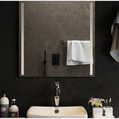 vidaXL 60x60 cm LED Badkamer Spiegel - Waterdicht Wandmontage vidaXL 60x60 cm LED Badkamer Spiegel - Waterdicht Wandmontage