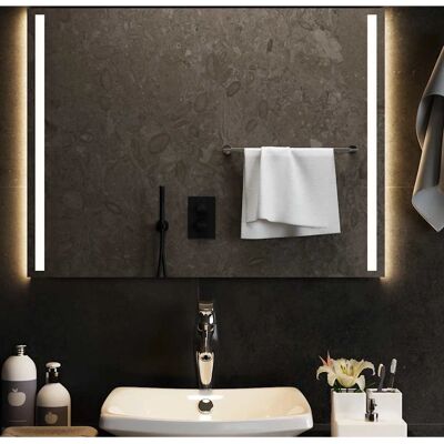 vidaXL 80x60cm LED Badezimmer Spiegel - Wasserfest Wandspiegel vidaXL 80x60cm LED Badezimmer Spiegel - Wasserfest Wandspiegel