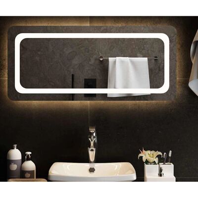 Lustro łazienkowe LED vidaXL - 90x40cm - IP65 Wodoszczelne Lustro łazienkowe LED vidaXL - 90x40cm - IP65 Wodoszczelne