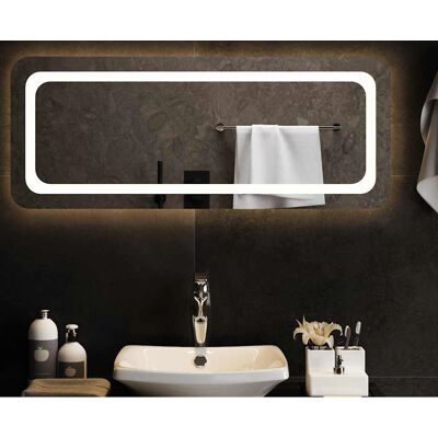 vidaXL LED łazienkowe lustro 100x40 cm vidaXL LED łazienkowe lustro 100x40 cm