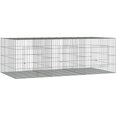 vidaXL Kaninchenkäfig 3 Paneele 163x79x54 cm - Kaninchenkäfig vidaXL Kaninchenkäfig 3 Paneele 163x79x54 cm - Kaninchenkäfig