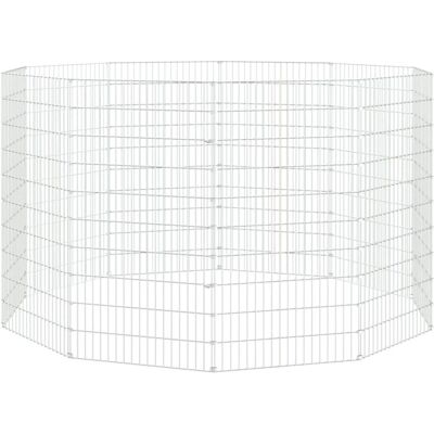 vidaXL Tiergehege 54x100 cm - Verzinkter Stahl vidaXL Tiergehege 54x100 cm - Verzinkter Stahl