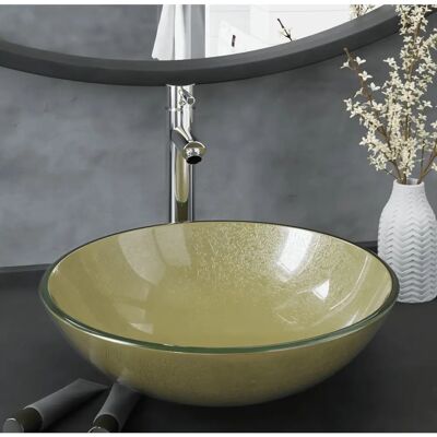 MAISONCHIC Model 7340 - Bathroom Sink with Faucet & Drain MAISONCHIC Model 7340 - Bathroom Sink with Faucet & Drain